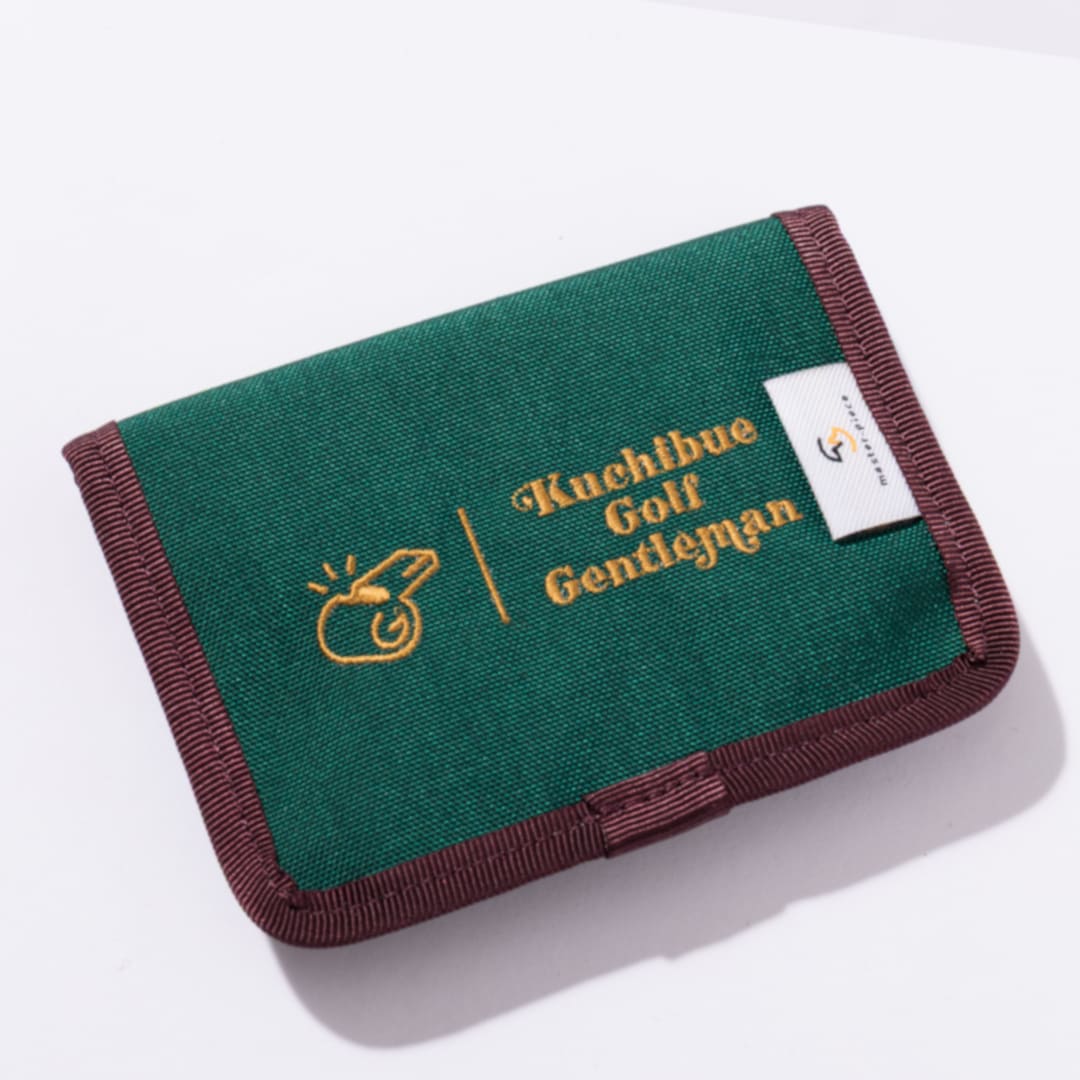 【GO/LOOK!限定販売】Kuchibue Golf Gentleman×master-piece ポケットインポーチSサイズ / グリーン