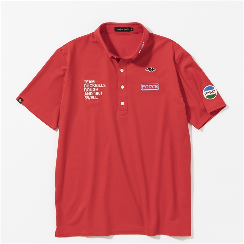rough & swell RSD TOUR POLO レッド