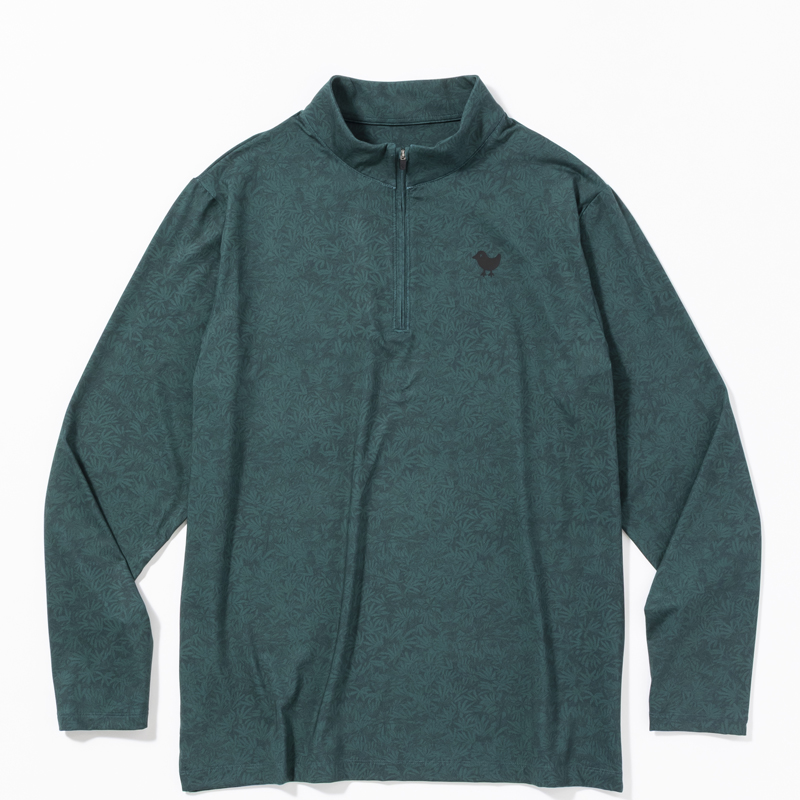 BadBirdie Quarterzip / Green Ravine