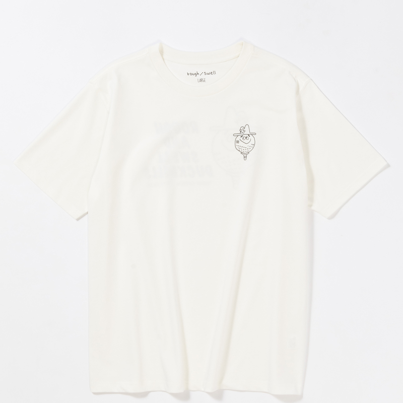 rough & swell Mr.BOGEY TEE ホワイト