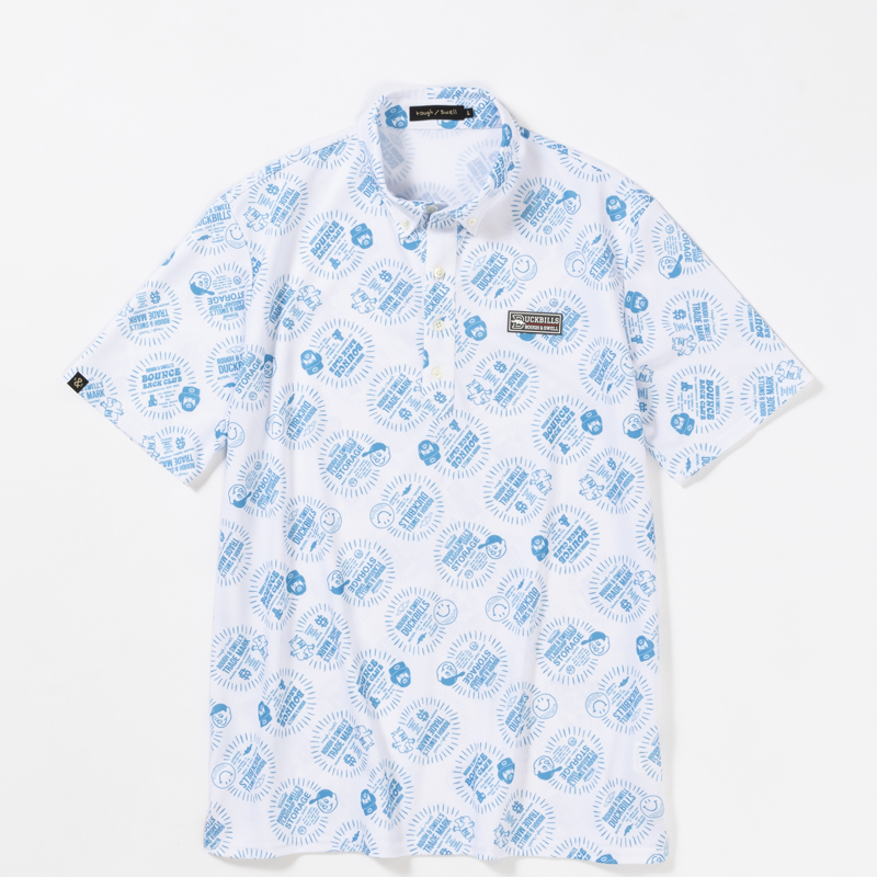rough & swell CAST POLO ブルー