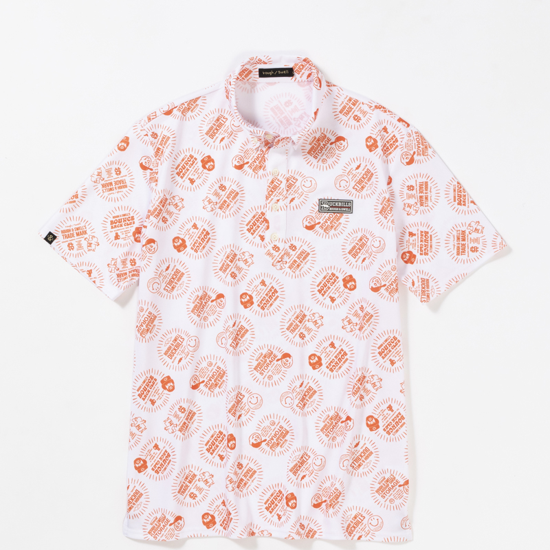 rough & swell CAST POLO オレンジ