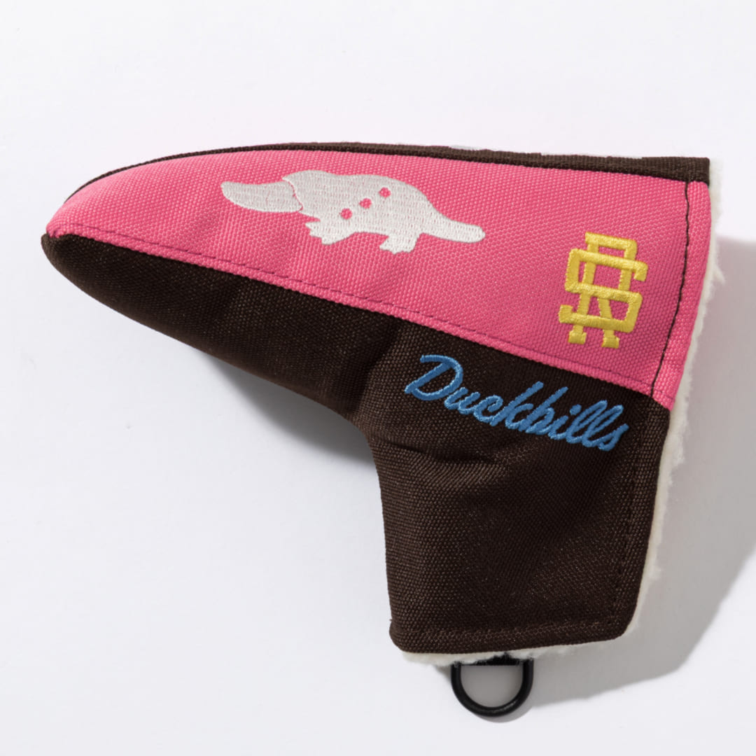 rough & swell DUCKBILLS PUTTER COVER ピンク