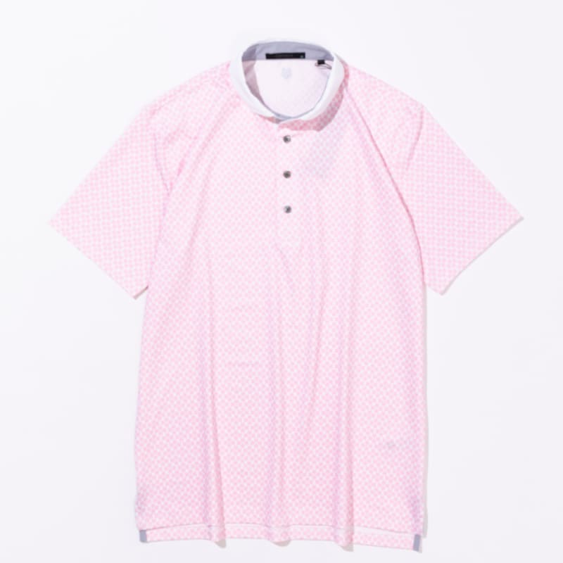 GREYSON PACK POLO ホワイト×ピンク
