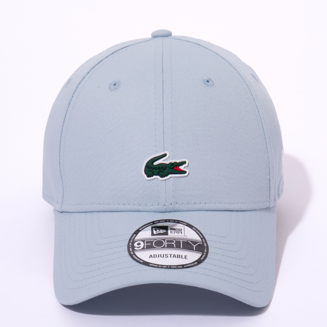 LACOSTE×NEWERA 9FORTY Golf Cap ライトブルー