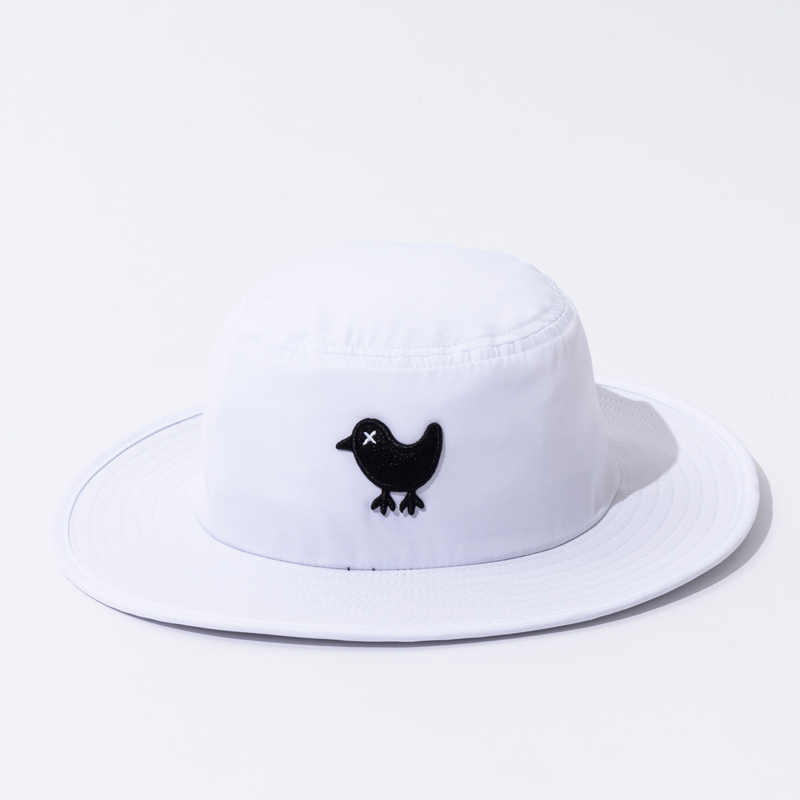 Bad Birdie Sun Bucket Hat ホワイト