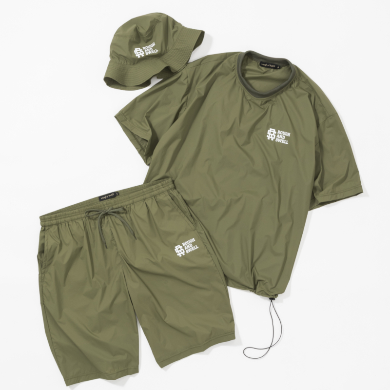 rough & swell SHOWER RAIN WEAR オリーブ