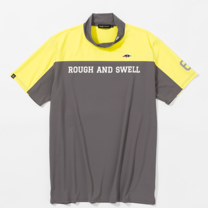 rough & swell BICOLOR MOCK グレー