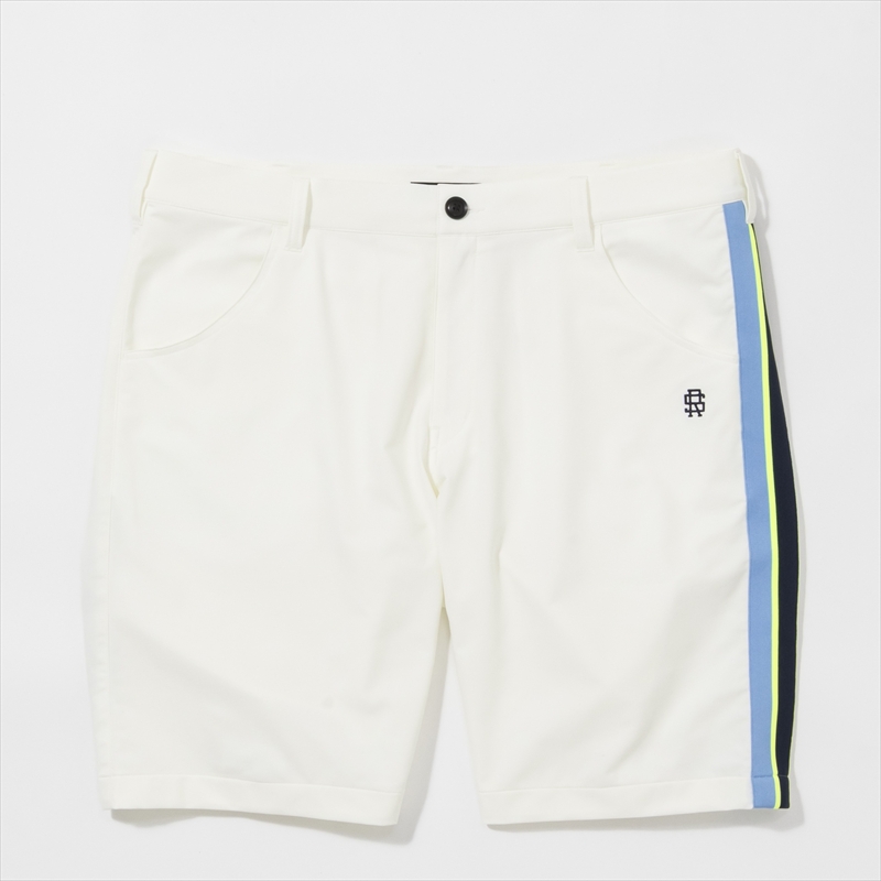 rough & swell SIDE LINE SHORTS ホワイト