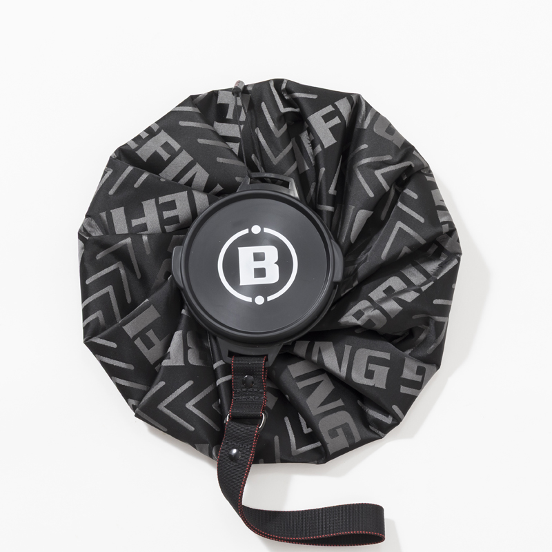 BRIEFING BIAS LOGO JQ ICE PACK ブラック