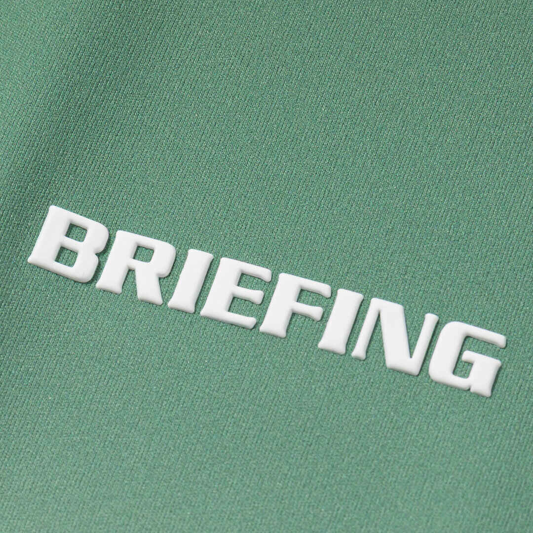 BRIEFING MS GRADATION HIGHNECK GREEN バック全体