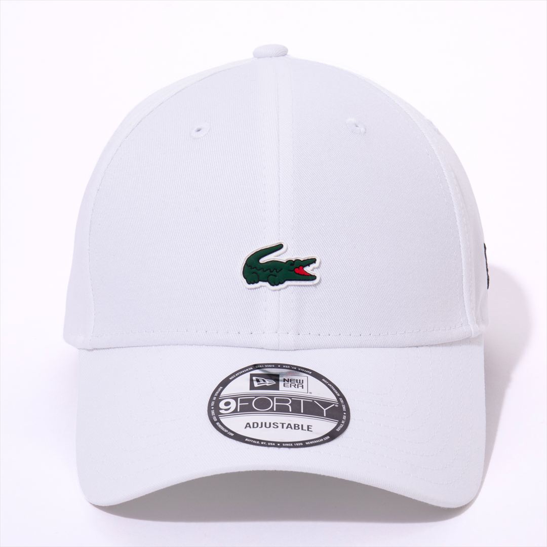 LACOSTE×NEWERA 9FORTY Golf Cap ホワイト