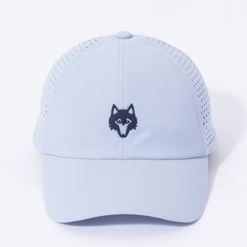 GREYSON COYWOLF PERFORATED BLANK SPORT HAT / WOLF BLUE
