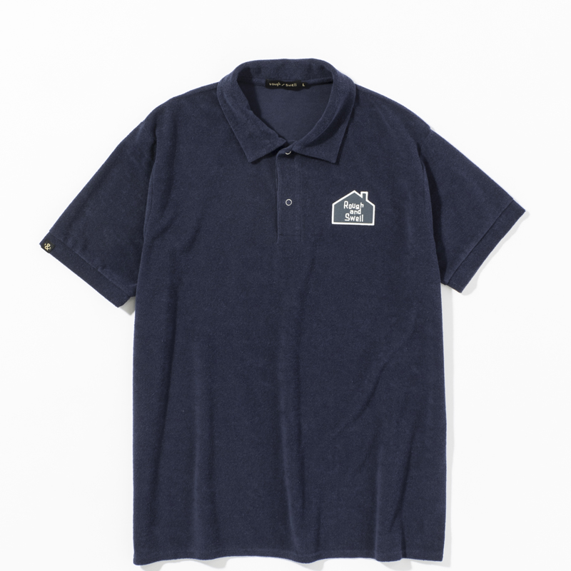 rough & swell FACTORY POLO ネイビー
