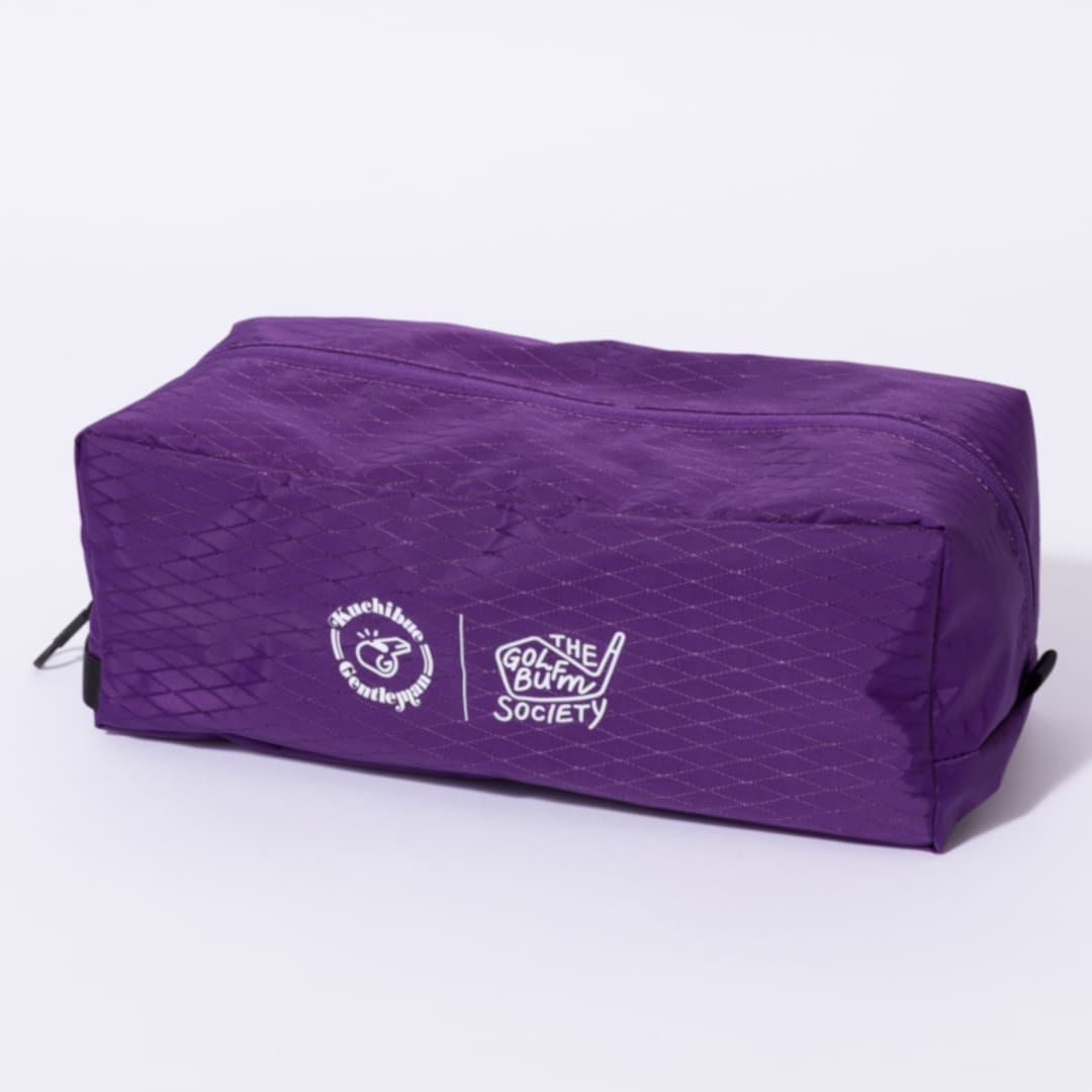 【GO/LOOK!限定販売】SUN MOUNTAIN×Kuchibue Golf Gentleman シューズケース パープル