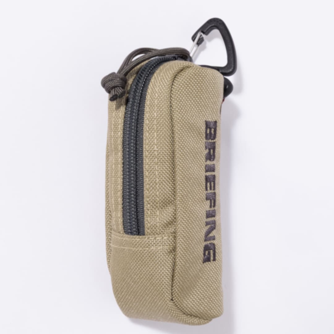 BRIEFING BALL POUCH STD / TAN