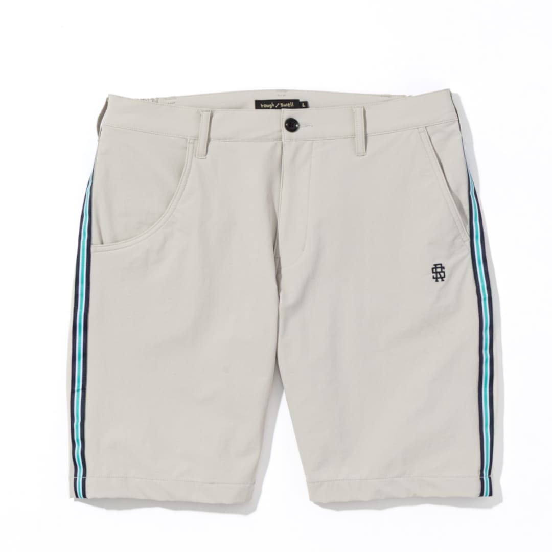 rough & swell SIDE LINE SHORTS ライトベージュ