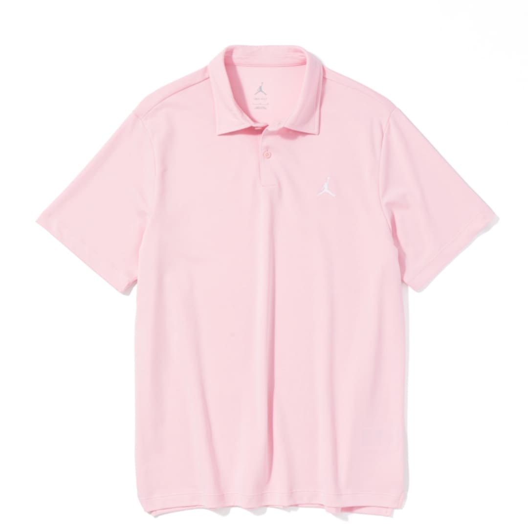 JORDAN BRAND Dri-FIT ゴルフポロ ピンク