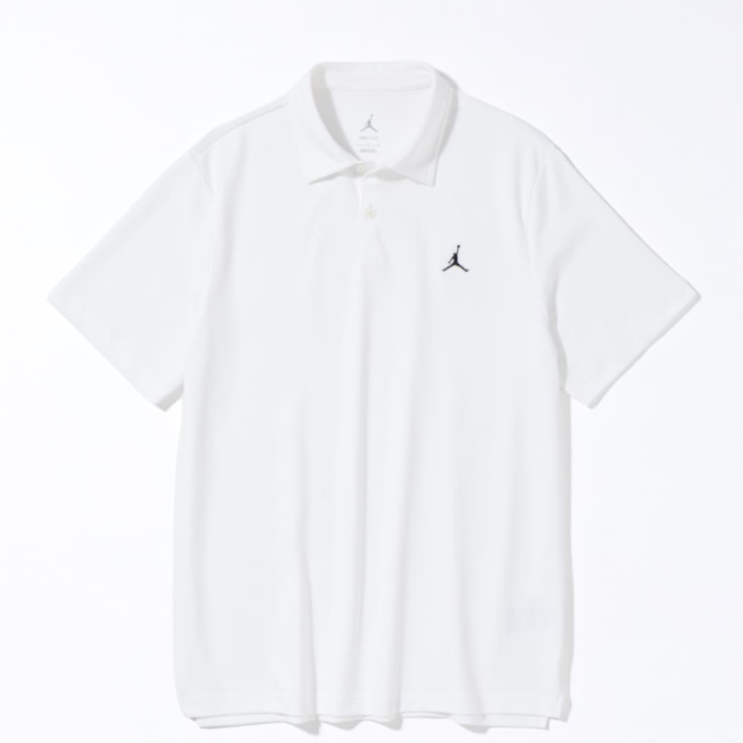 JORDAN BRAND Dri-FIT ゴルフポロ ホワイト