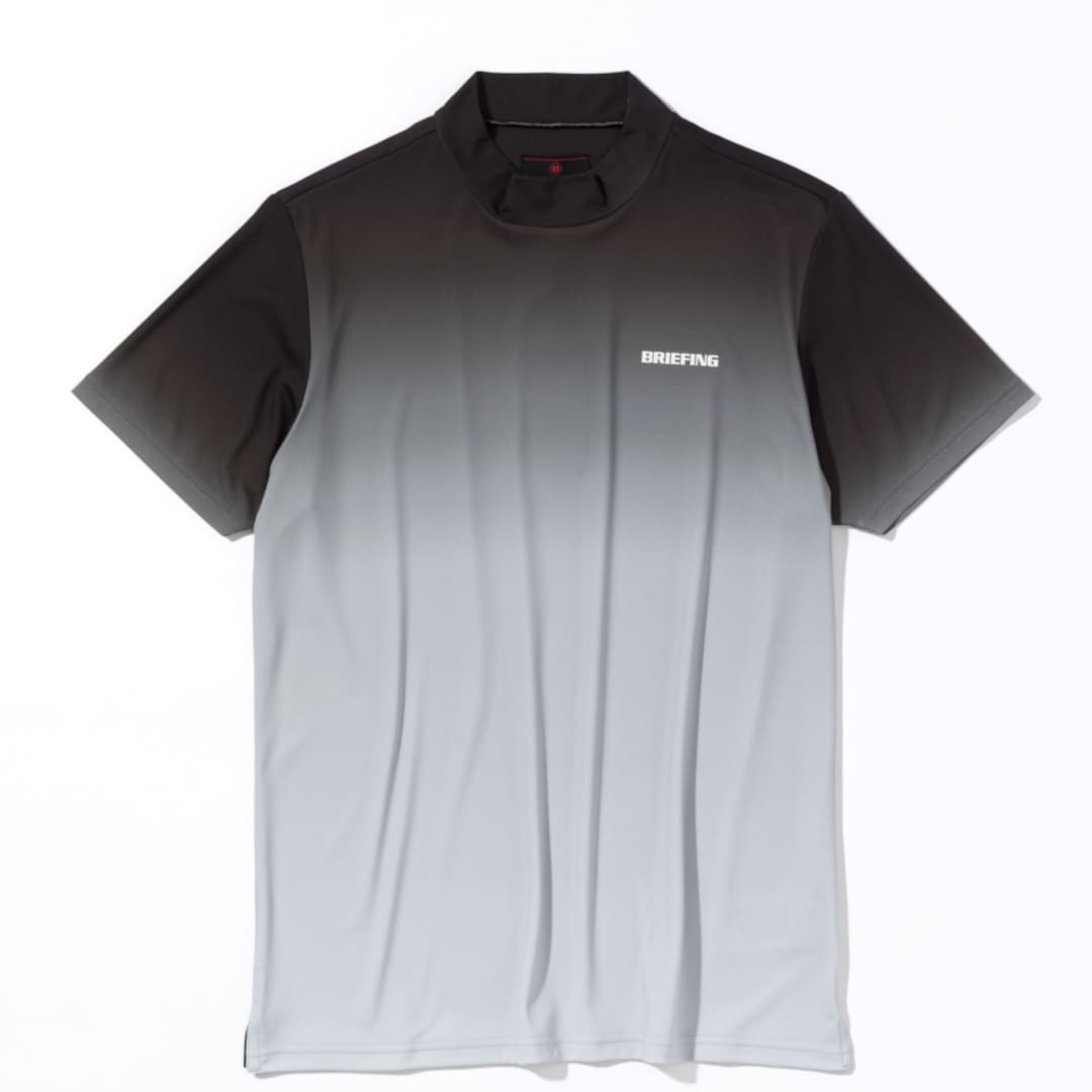 BRIEFING MENS GRADATION HIGHNECK グラデーションハイネック BLACK