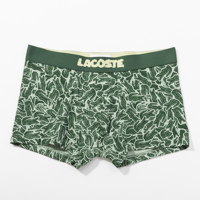 LACOSTE  1Pトランクショーツ グリーン