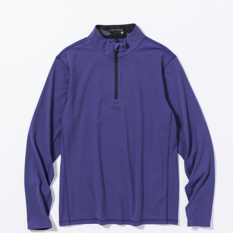 GREYSON TATE 1/4 ZIP / NIGHT FALL