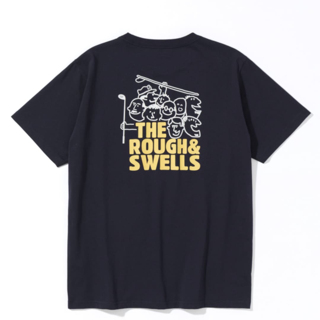 rough & swell TRIBE TEE ネイビー