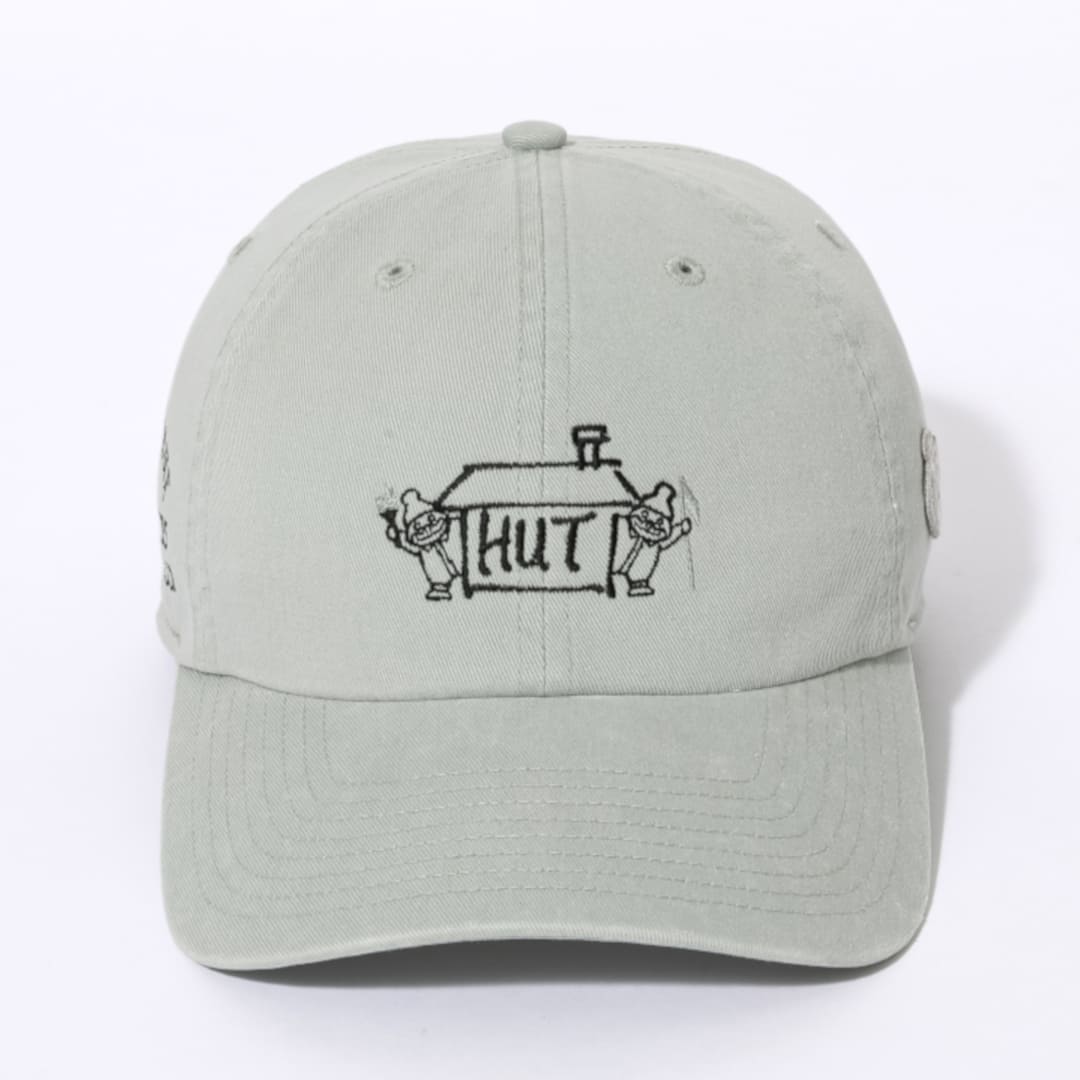 Golfickers×Kuchibue Golf Gentleman “HUT” edition キャップ グレー【GO/LOOK!限定販売】