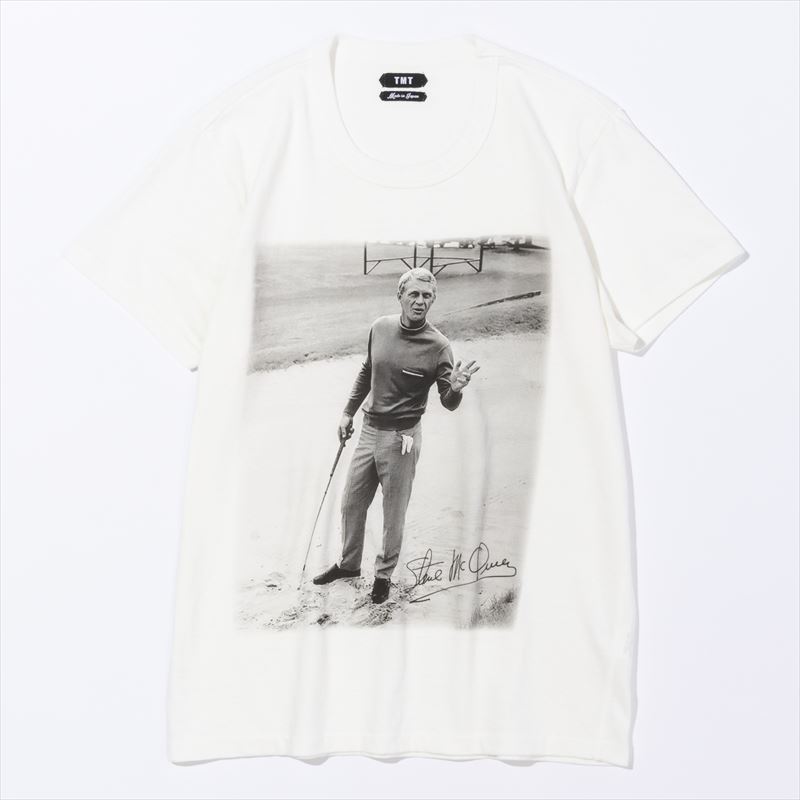 GO/LOOK!（ゴルック） / TMT PHOTOGRAPH S/SL TEE (McQueen GOLF) ホワイト