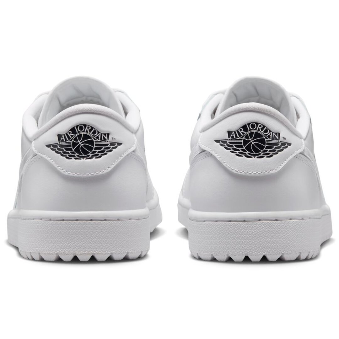 エアジョーダン1LOW G ホワイト ヒールのAIR JORDANロゴ