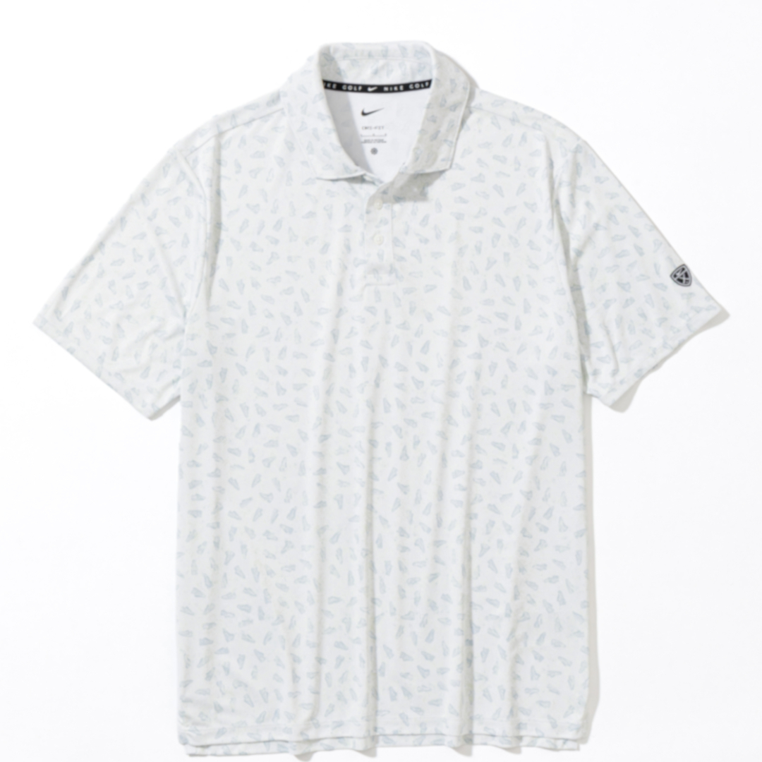 NIKE PAR  Dri-FIT ポロ パープリントゴルフポロ ホワイト