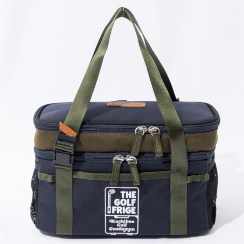 Kuchibue Golf Gentleman×master-piece クーラーカートバッグ □ ネイビー【GO/LOOK!限定販売】