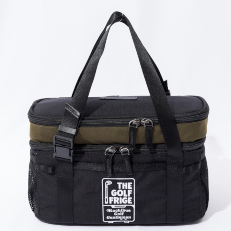 Kuchibue Golf Gentleman×master-piece クーラーカートバッグ □ブラック【GO/LOOK!限定販売】