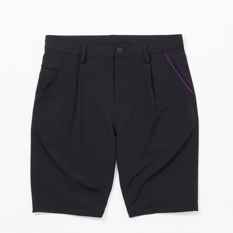MCF タックショートパンツ ブラック 【GO/LOOK!限定販売】