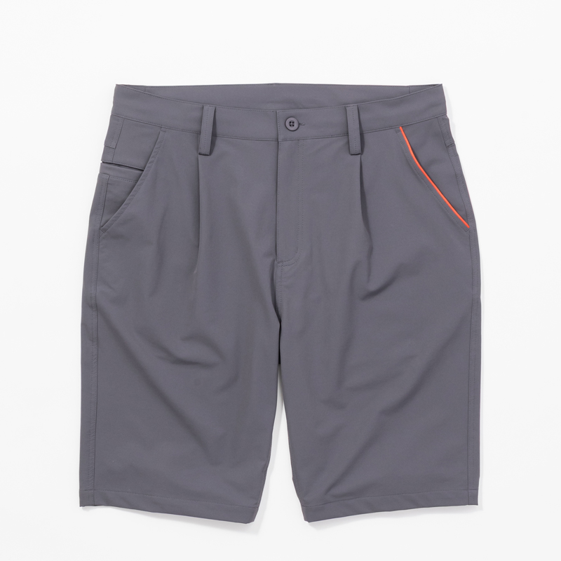 MCF タックショートパンツ グレー【GO/LOOK!限定販売】