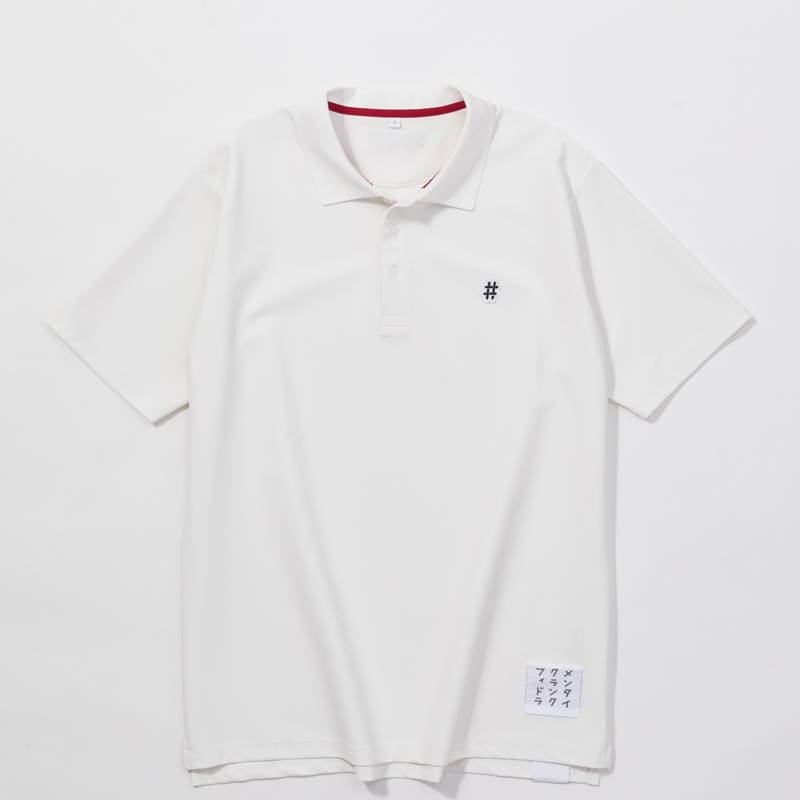 MCF オーセンティックポロシャツ ホワイト【GO/LOOK!限定販売】