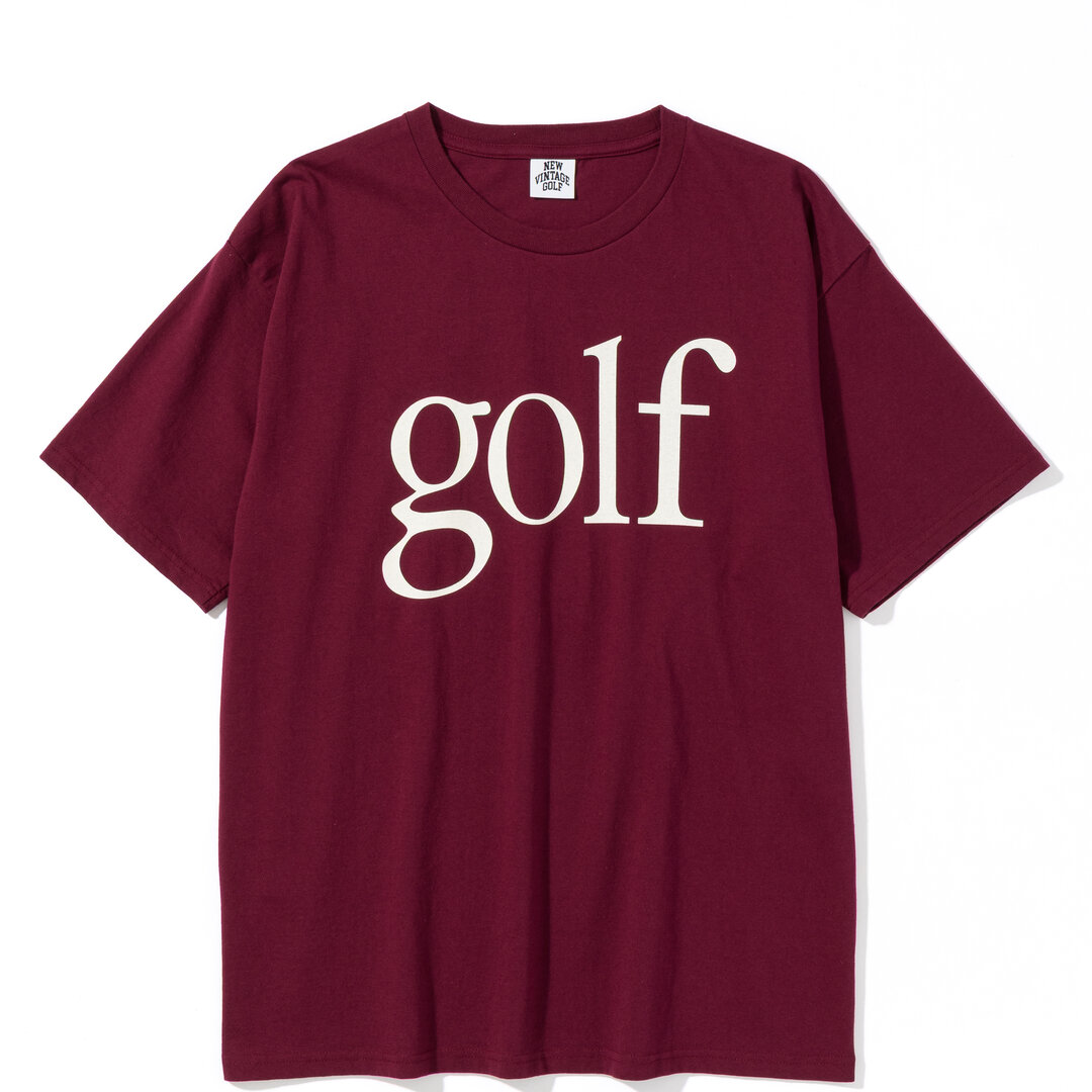 NEW VINTAGE GOLF PAR Golf Tee バーガンディー