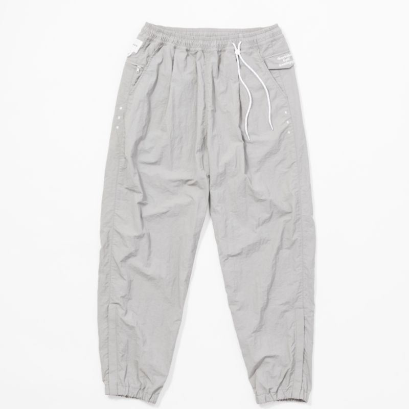 迷迭香× Kuchibue Golf Gentleman NYLON HARVEST TRAINER パンツ グレー / ナイロンハーベストトレーナー