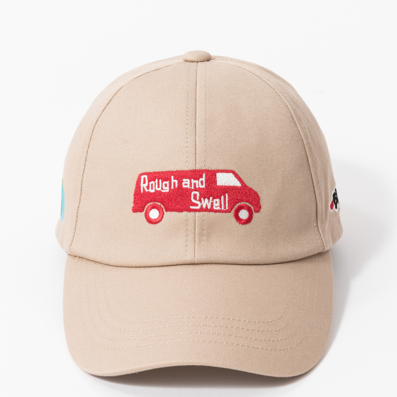 rough & swell RED BUS TOUR CAP ベージュ / レッドバスツアーキャップ