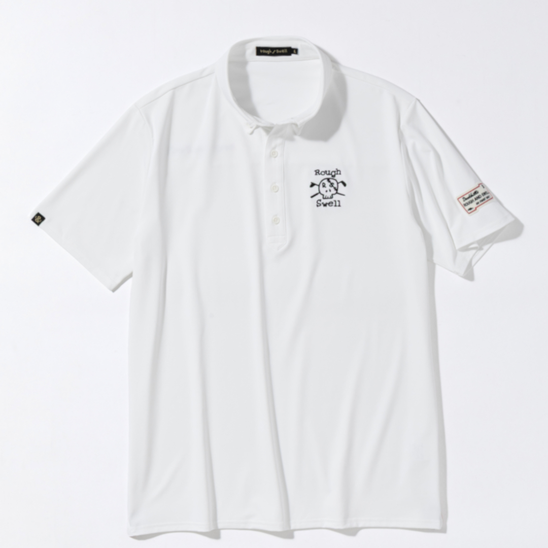 rough & swell DOKURO TOUR POLO ホワイト