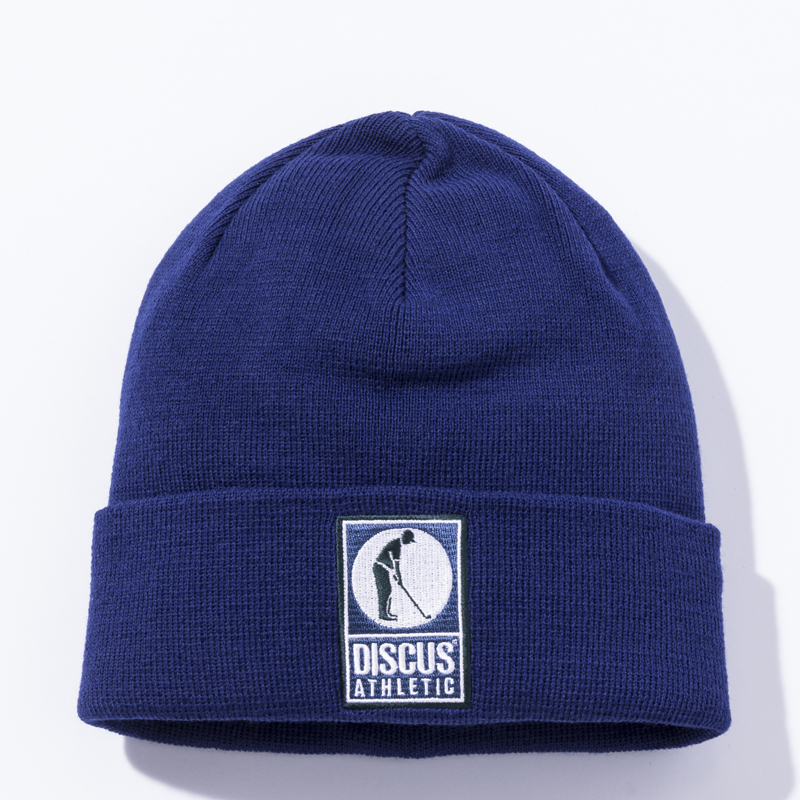 NEW VINTAGE GOLF DISCUS GOLFMAN KNITCAP ビーニー / BLUE