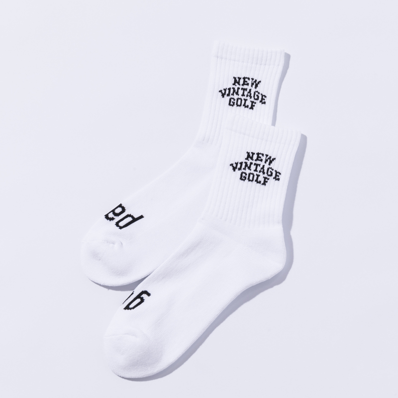 NEW VINTAGE GOLF Got_Par_Socks / WHITE