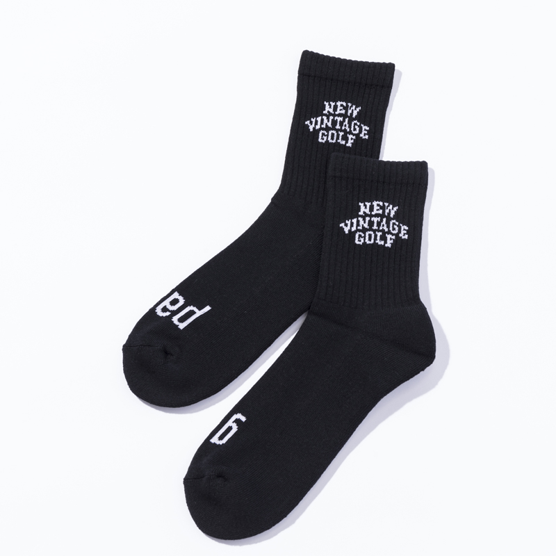 NEW VINTAGE GOLF Got_Par_Socks / BLACK