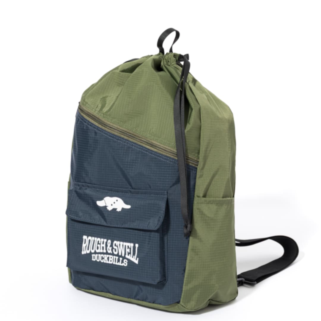 rough & swell UTILITY GYM BAG オリーブ □