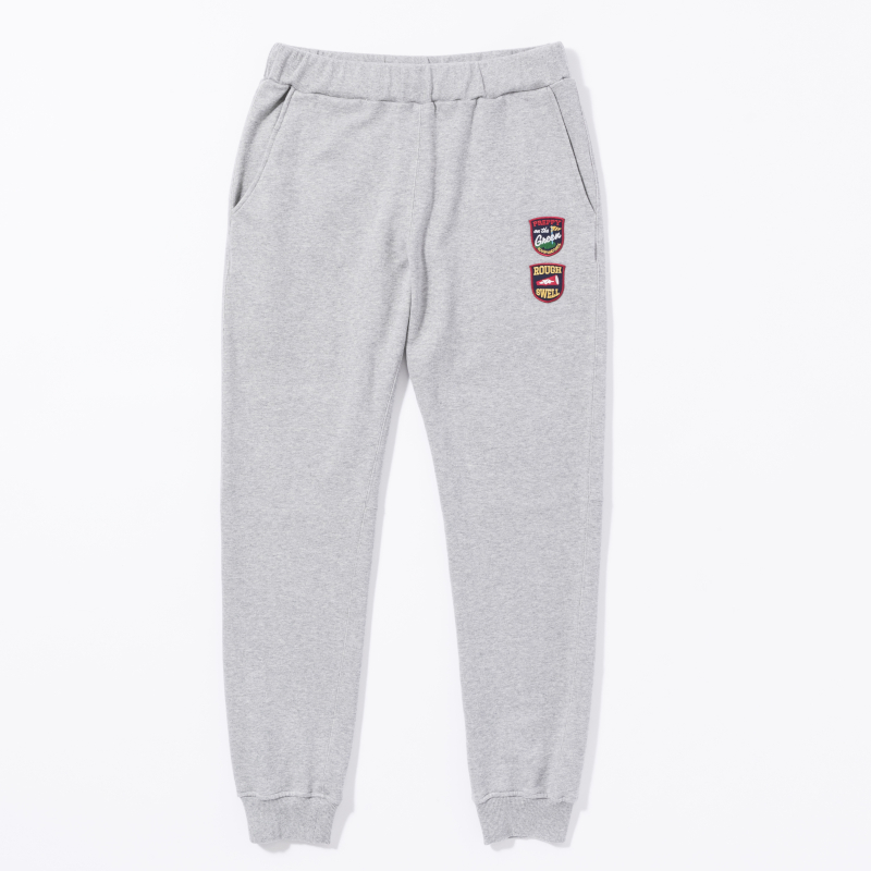 rough & swell COLLEGE SWEAT PANTS グレー