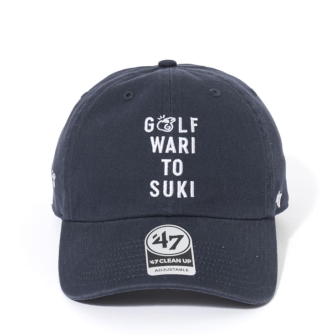 Kuchibue Golf Gentleman GOLF WARI TO SUKI キャップ ネイビー