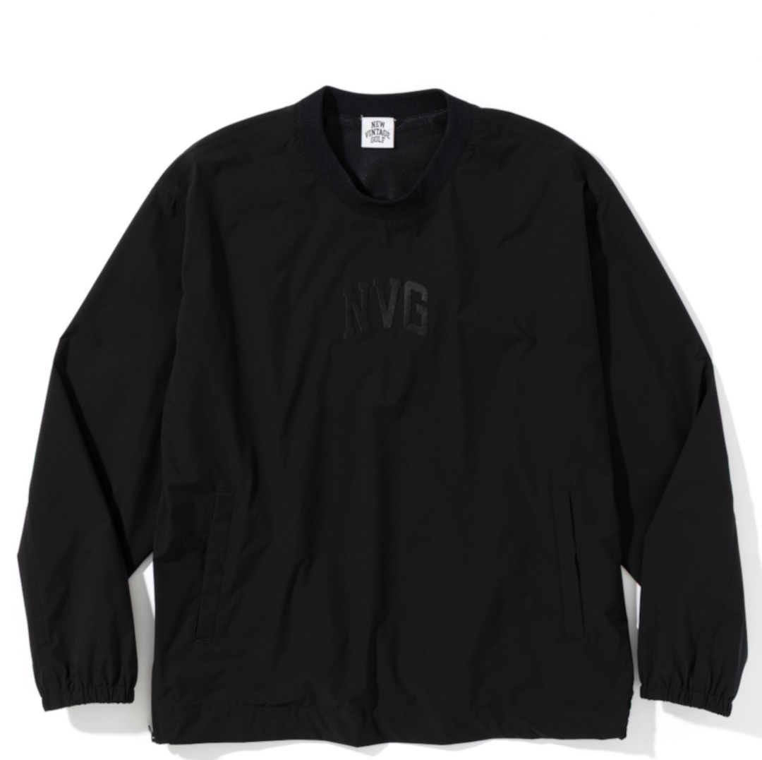 NEW VINTAGE GOLF Practice Pullover Jacket ブラック