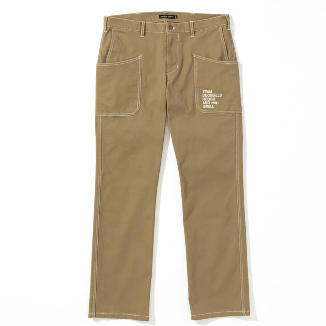 rough & swell BIG POCKET CHINO ベージュ