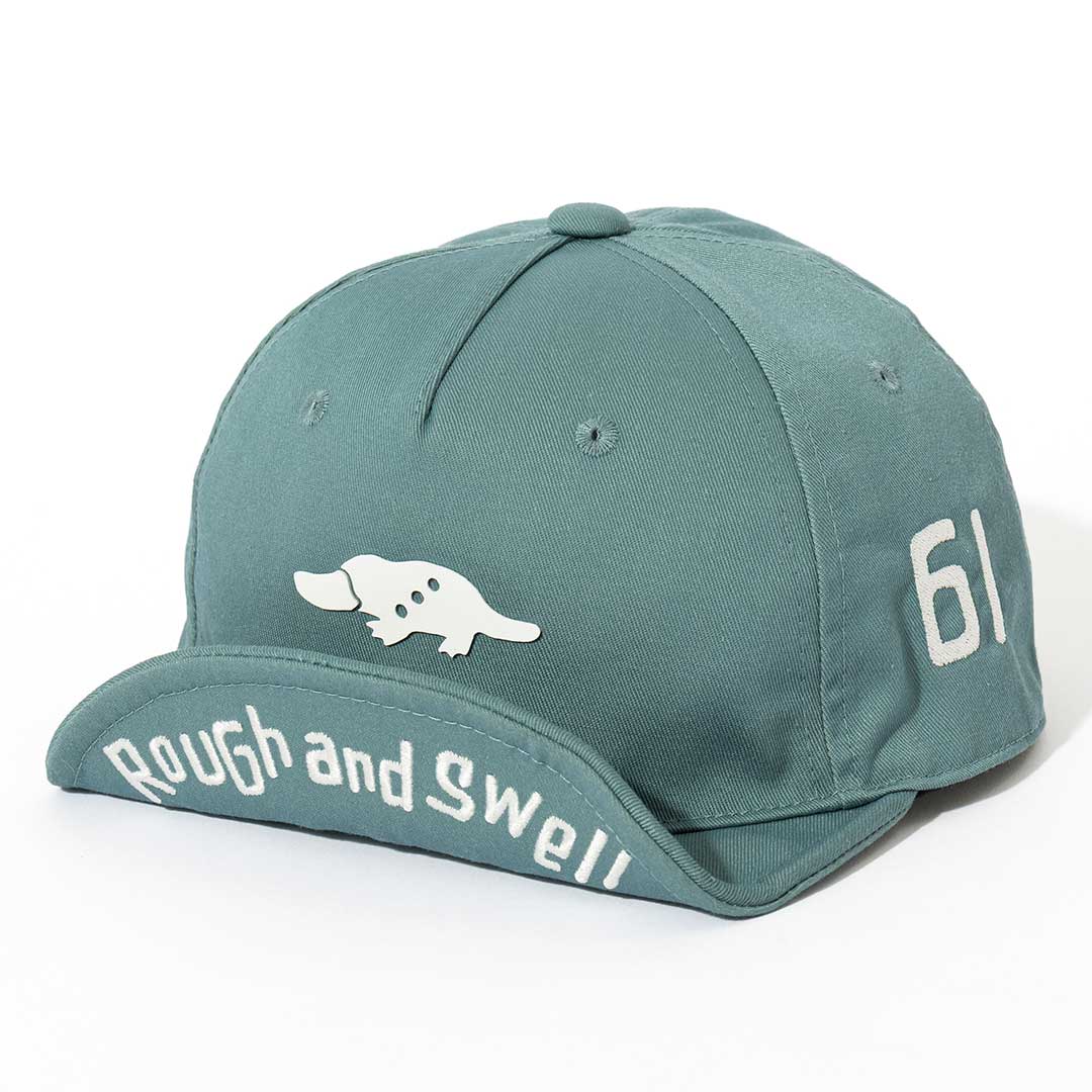 rough & swell RASCAL CAP ブルーグレー