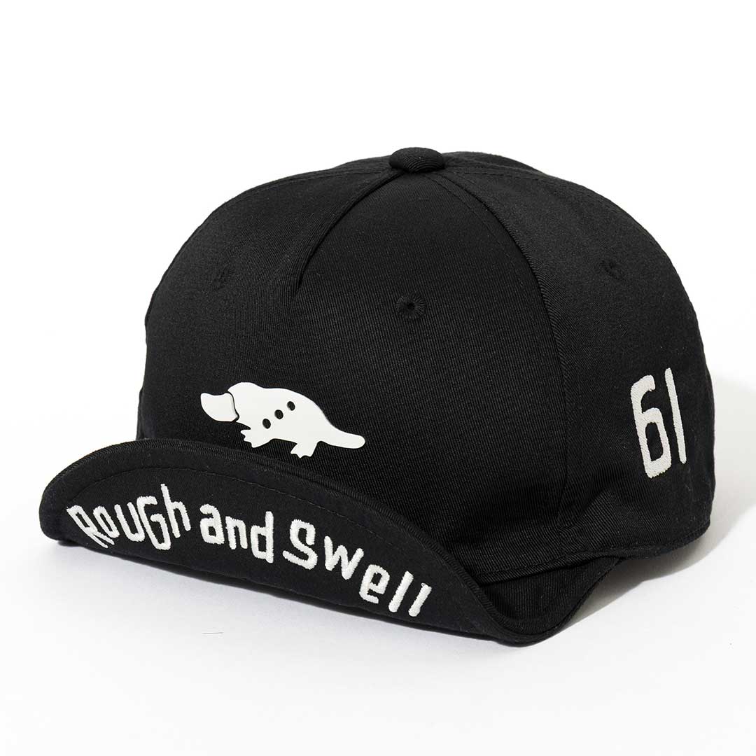 rough & swell RASCAL CAP ブラック